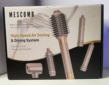 MESCOMB 5-in-1 Hot Air Styler Hair Dryer, High Speed Hair Drying System