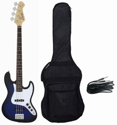 decision New  Legend LJB-Z BBS(Blue Black Sunburst) Jazz bass/with case