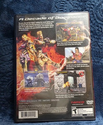Tekken 5 Sony PlayStation 2, 2005, Complete CIB - Tested N Working