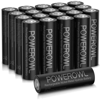 #ad Durable 2800mAh AA Rechargeable Batteries 20 Pack $54.74