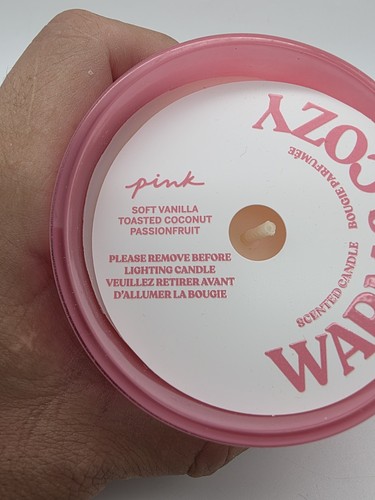 Victoria's Secret Pink Candle 6.5 oz Warm & Cozy Candle - Picture 3 of 3