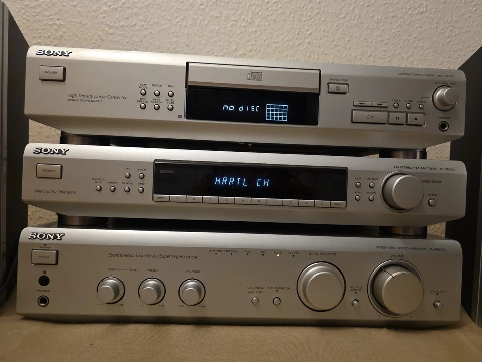 🔥 SONY Stereoanlage 🔥 Musik Anlage Radio Tuner Verstärker Boxen Lautsprecher - Bild 2 von 4