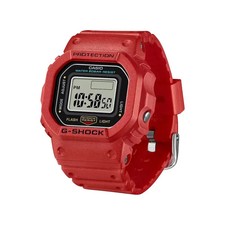 Casio G Shock Digital Nano Ring DWN-5600-4JR Red Resin Strap New Unisex Watch