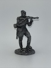 Tin Toy Soldiers. WW2. Red Army Infantry Submachine Gunner, 1943  45 USSR. 54 mm