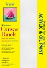 Strathmore Canvas Panels 5"X7" 16/Pkg