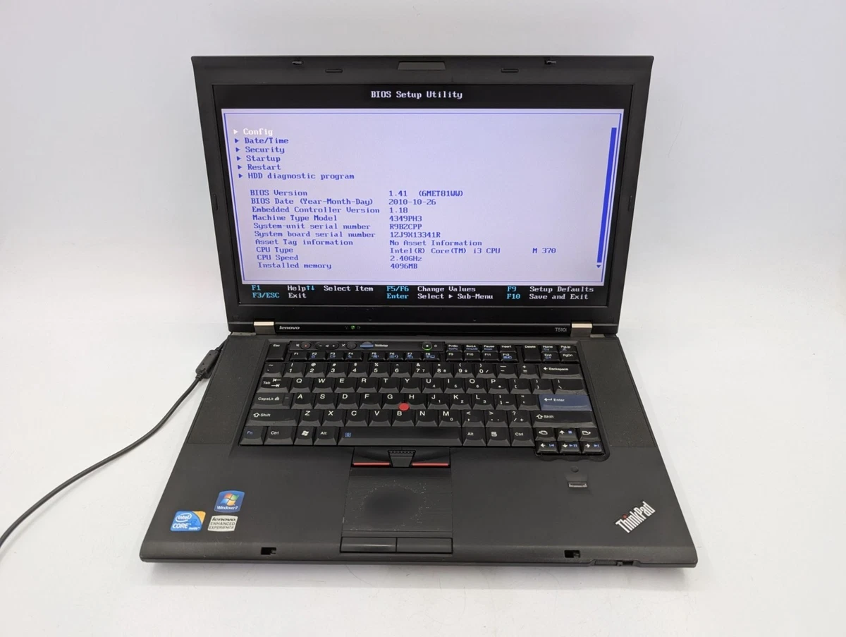 Lenovo ThinkPad T510 PC Laptops & Netbooks for Sale - eBay