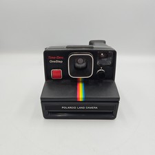 Vintage Polaroid Time Zero One Step Instant Land Camera Untested With Strap