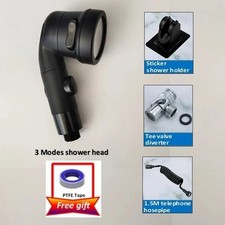 3 Mode Bidet Faucet Shower Head Tap Adapter Splitter Set Bathroom