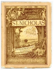 St. Nicholas Magazine Vol. 16 #3 PR 1889 Low Grade