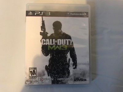 PS3 Call of Duty MW 3 Activision Video Game Preowned Rated M Sony PlayStation 