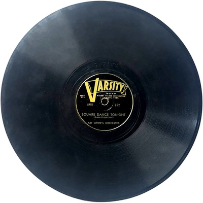 Art White's Orchestra - The Third Man Theme / Square Dance Tonight - 10'' Record