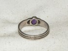 ...Vintage Sterling Silver, Marcasites, Amythest Ring...Size 7... — photo 8
