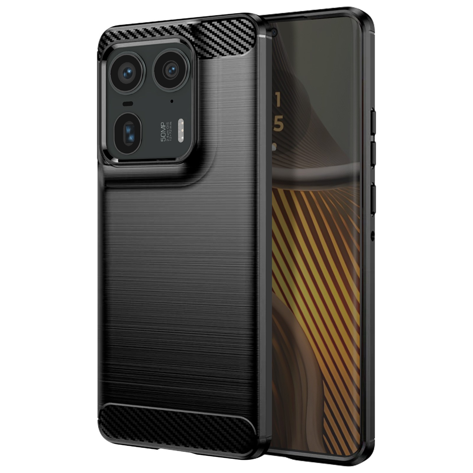 Coque Edge 50 Ultra carbone Avizar idéale pour sécuriser vos déplacements