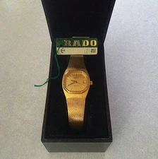 Vintage Rado Ladies Swiss Quartz Watch, #111.3809.2