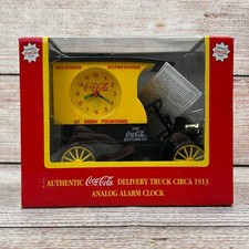 Coca-Cola Delivery Truck Circa 1913 Analog Alarm Clock 4505C Vintage 1996 NIB