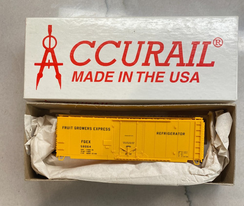 HO Maßstab Accurail 3103 FGEX 40' Plug-Tür Boxcar #58064 Bausatz unmontiert | Zustand: Neu