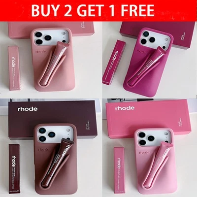 Rhode Lip Tint Phone Cases WITH Lipgloss Set IPhone 17 16 15 14 13 12 11 Pro Max