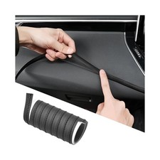 Car Interior Trim Strip 3m Flexible Gap Moulding Black Dashboard