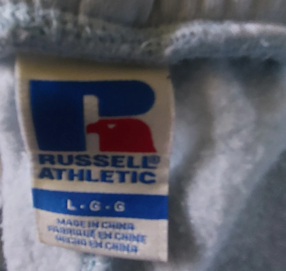 Shorts esportivos femininos Russell Athletic G, vintage, original americano... - Imagem 2 de 4