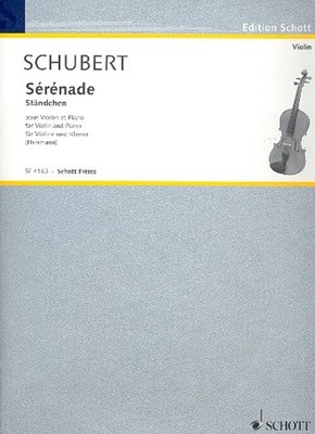 Serenade | Standchen | Franz Schubert | Buch | 2009 | Schott Music