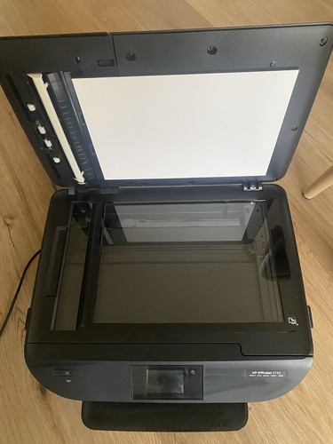 HP Officejet 5740 Multifunction Wireless Wi-Fi All-In-One Inkjet Printer - Black - Picture 8 of 8