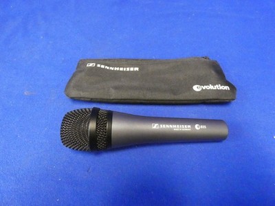 Sennheiser e 835 Cardioid Dynamic Vocal Microphone w/Soft Case, Made in Germany