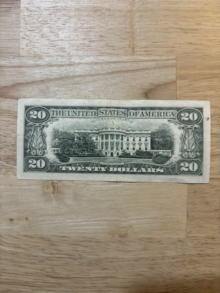 Old 20 Dollar Bill (1985) - Image 2 of 4