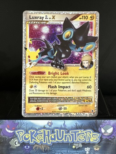 Luxray GL LV.X 109/111 Celebrations Classic Collection Holo