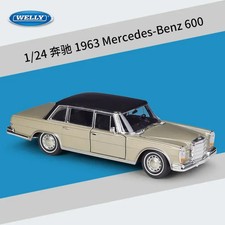 WELLY 1:24 Mercedes Benz 1963 Mercedes Benz 600 Simulation Alloy Finished Car