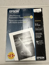 Epson Ultra Premium Presentation Paper MATTE 13 x 19 Inches, 35 Sheets 