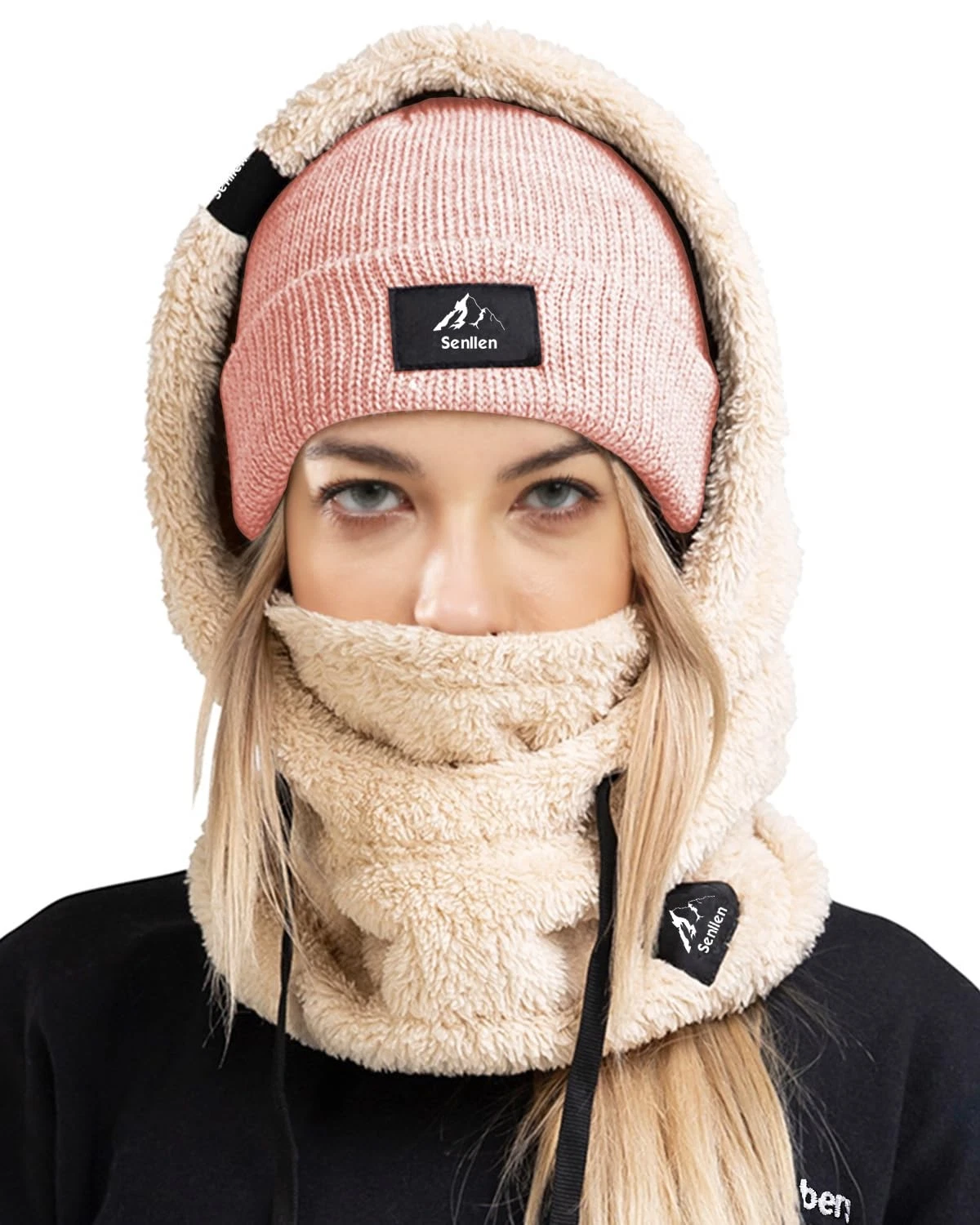 Balaclava Cold Weather Fleece Windproof Ski Mask Winter Breathable Thermal Fa...
