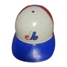 Vintage Laich Souvenir Baseball Batter Helmet Montréal Expos EX Condition 