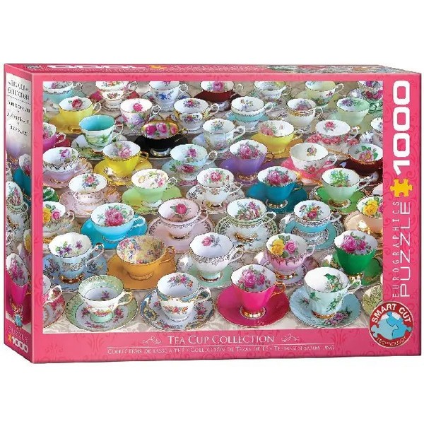 Teetassenkollektion (Puzzle) Spiel In Spielebox 6000-5314 2020 Eurographics-image