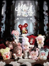 8pcs HiToy MayMei May I Love you Series Plush Pendant Confirmed Blind Box Figure