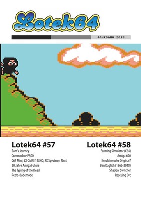 Lotek64 2018 Ausgaben 57 und 58 Georg Fuchs Taschenbuch Lotek64 120 S. Deutsch