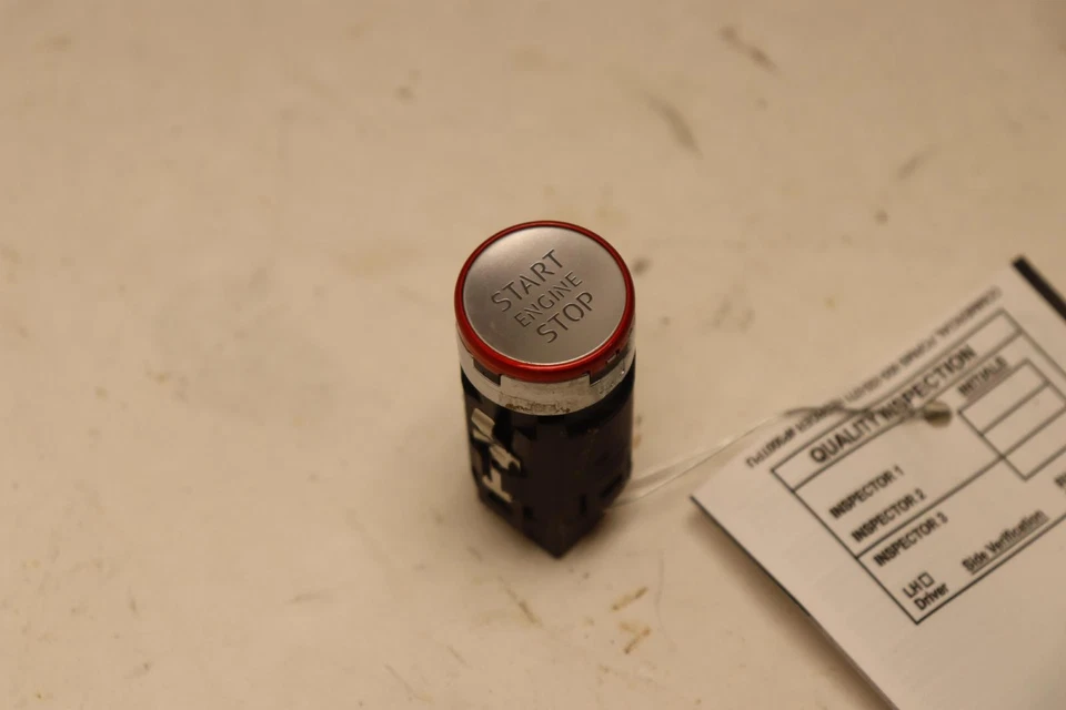 AUDI SQ5 2018-2024 MOTOR ENCENDIDO ARRANQUE PARADA CONTROL INTERRUPTOR OEM Foto 4 de 4
