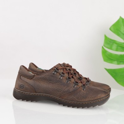 Born Brown Leather Oxford Shoes Size 8.5 Comfort Lace Born Oxford Womens Brown Leather Lace Shoes Casual Comfort  main image 4