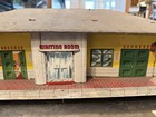 Vintage 1940’s 4418 Marx Tin Metal Train Station Glendale Waiting Room Express — photo 5