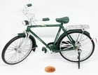Dolls House Bicycle Green Classic Mans Bike Miniatures 1:12 Scale Garden tumdee