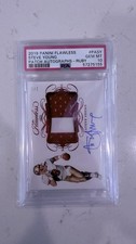 2019 Panini Flawless STEVE YOUNG Patch Auto Ruby /15 PSA 10 GEM MINT 49ers