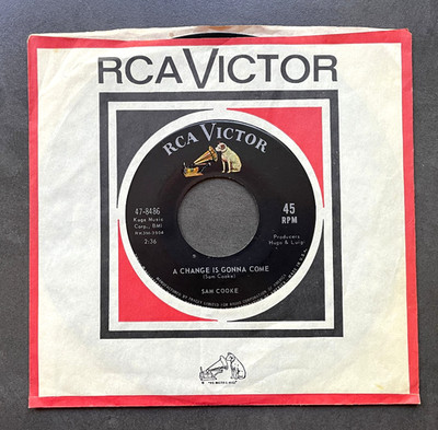 7'' Sam Cooke - A Change Is Gonna Come - US RCA