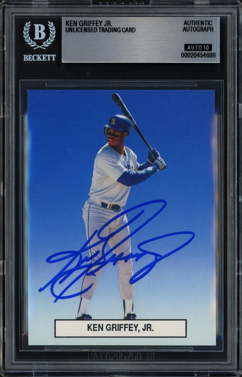 Ken Griffey Jr Baseball Grade 10 Sports Trading Cards