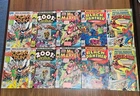 Vintage Marvel Comic Lot - Bronze Age Black Panther, Spiderman, Ms Marvel, 2001