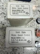 KB Electronics KBWC-15K Solid State Motor Speed Control 5.0A FLA 30.0A (1pc.)