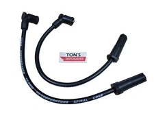Ton's Performance 10mm Black Spark plug wires for 2002-2007 Victory motorcycles