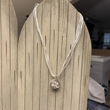 NWT Ann Peden Jewelry Hand Wire-Wrapped in America Birds Nest Pendant