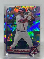 2022 Bowman Chrome Prospects #BCP-121 Mahki Backstrom Atomic Refractor