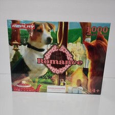 Dog Cat Tea Time Romance Jigsaw Puzzle 1000 Pieces Ages 14 With Facts Poster