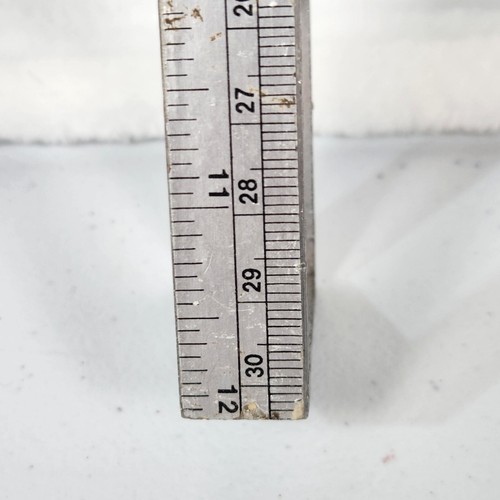 Aluminium Wasserwaage 12" Vintage Made in Japan 45 Grad metrisch/Zoll Maße - Bild 16 von 17