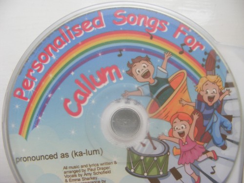 Children's Personalised CD's, Letters A-D - Picture 33 of 51